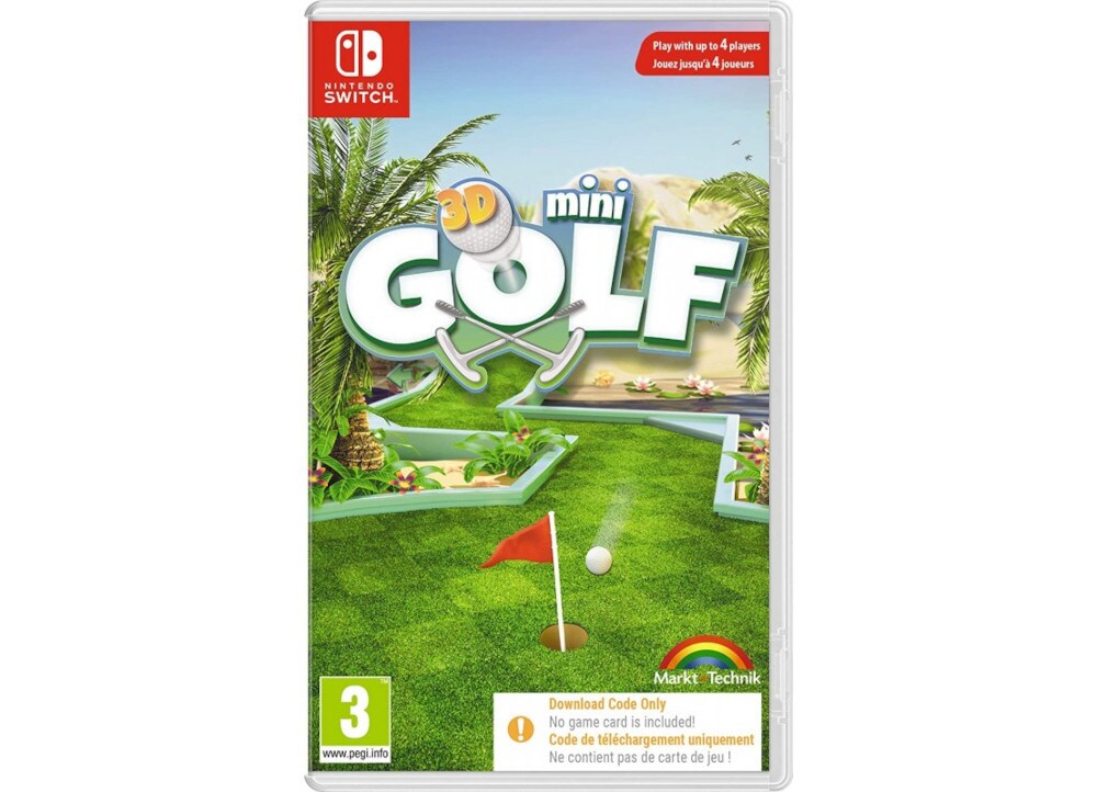 Nintendo Switch Game 3D Mini Golf Used Game Public